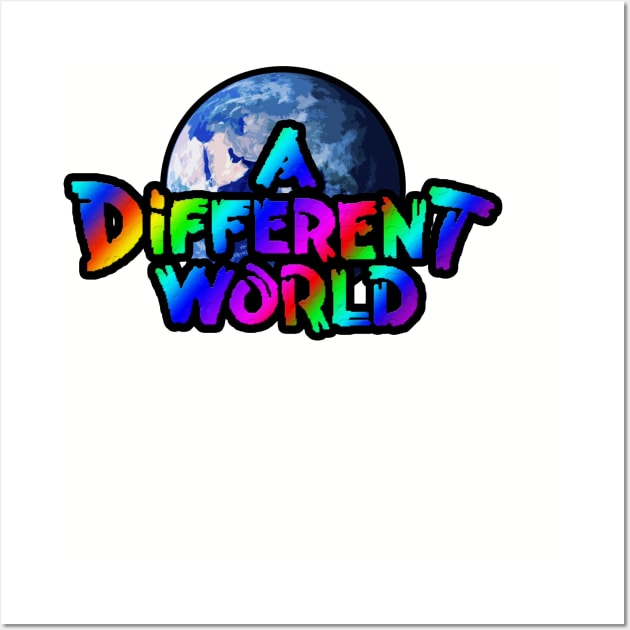 A Different World color Wall Art by Glide ArtZ